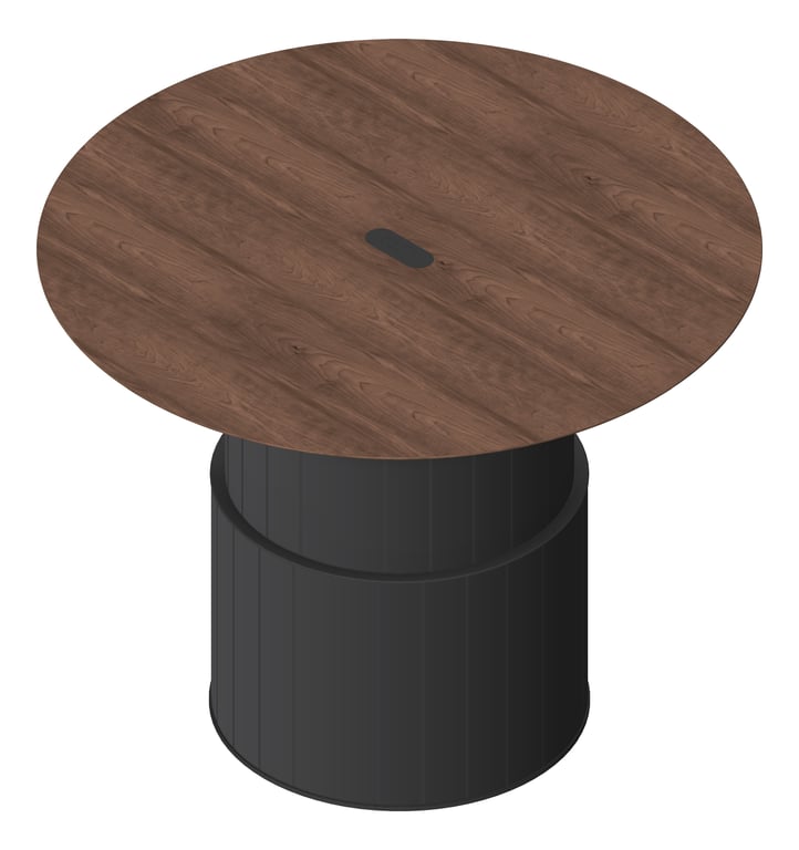 Table Round AspectFurniture Atlas 6Person AdjustableHeight