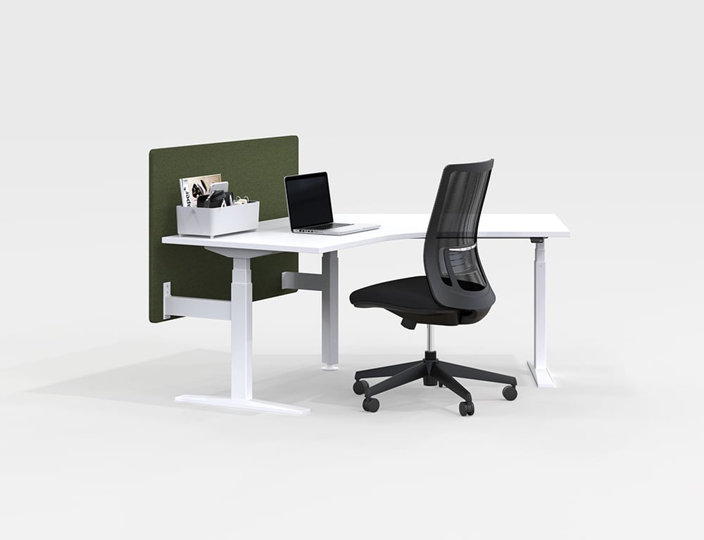 AspectFurniture Activate 120 FS Image of Desk Single AspectFurniture Activate 120Deg FixedHeight