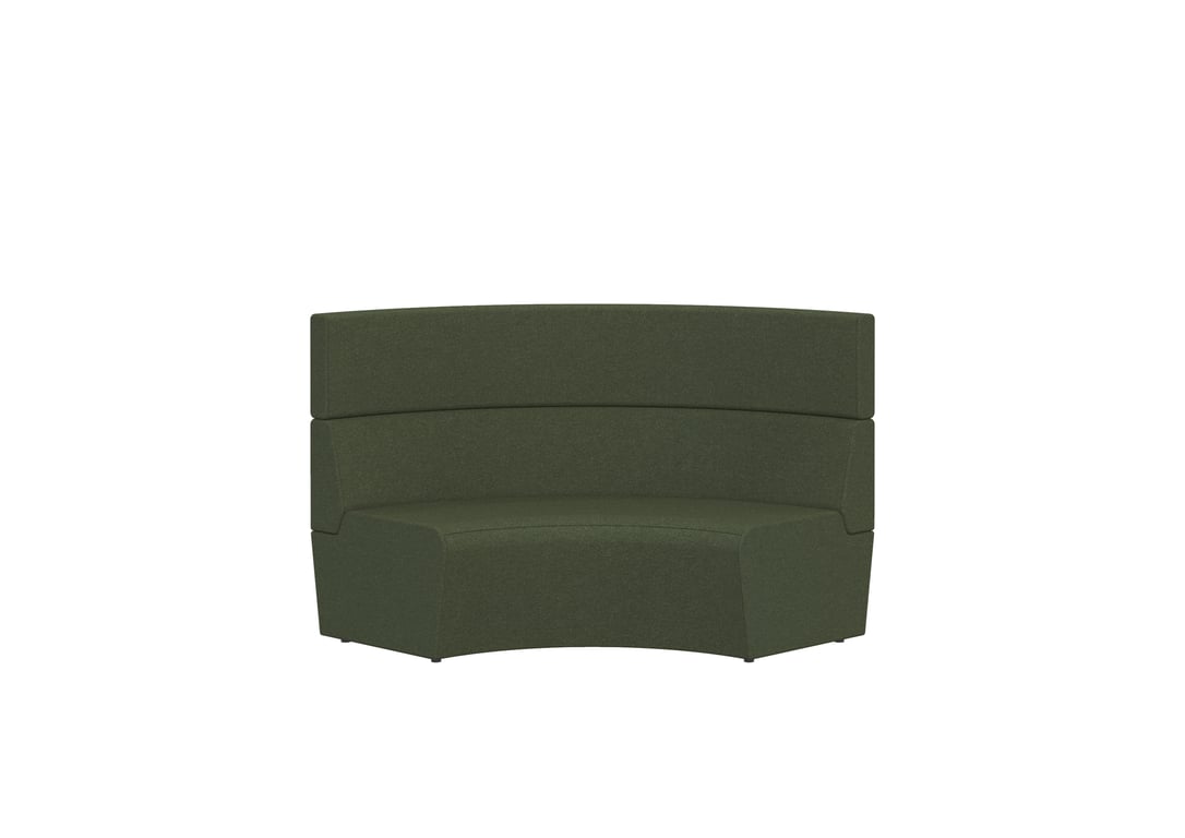 AspectFurniture Drift Full Concave 1300 R90Degree 1S Image of Seat Sofa AspectFurniture Drift Full 90Degree Concave