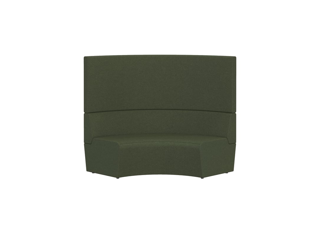 AspectFurniture Drift Full Concave 1300 R90Degree 2S Image of Seat Sofa AspectFurniture Drift Full 90Degree Concave