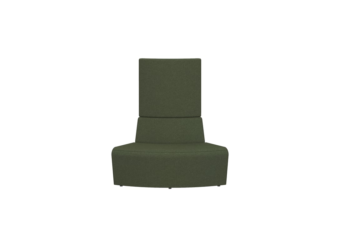 AspectFurniture Drift Full Convex 1300 R60Degree 2S Image of Seat Sofa AspectFurniture Drift Full 60Degree Convex