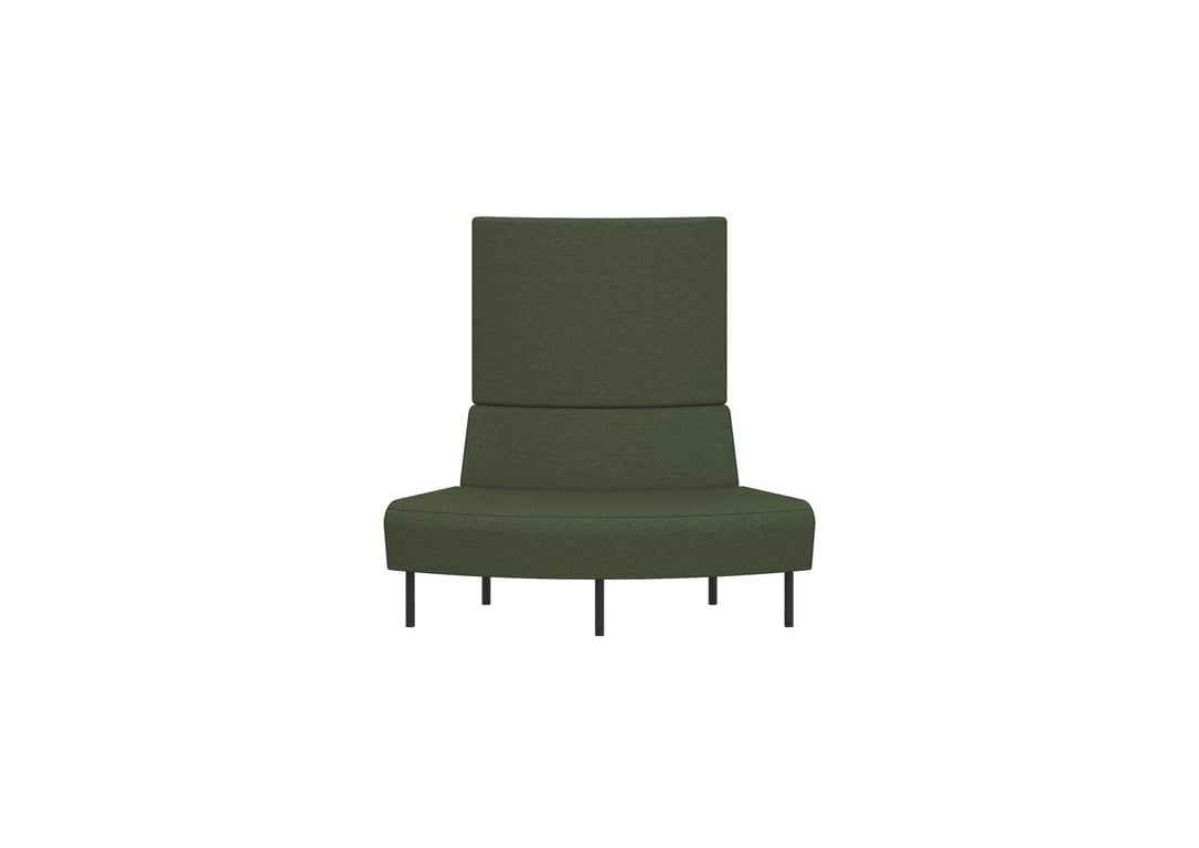 AspectFurniture Drift Lite Convex 1500 R60Degree 2S Image of Seat Sofa AspectFurniture Drift Lite 60Degree Convex