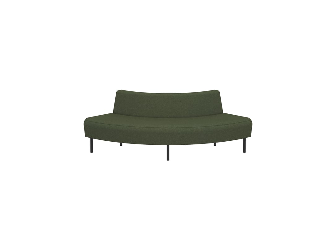 AspectFurniture Drift Lite Convex 1500 R90Degree 0S Image of Seat Sofa AspectFurniture Drift Lite 90Degree Convex
