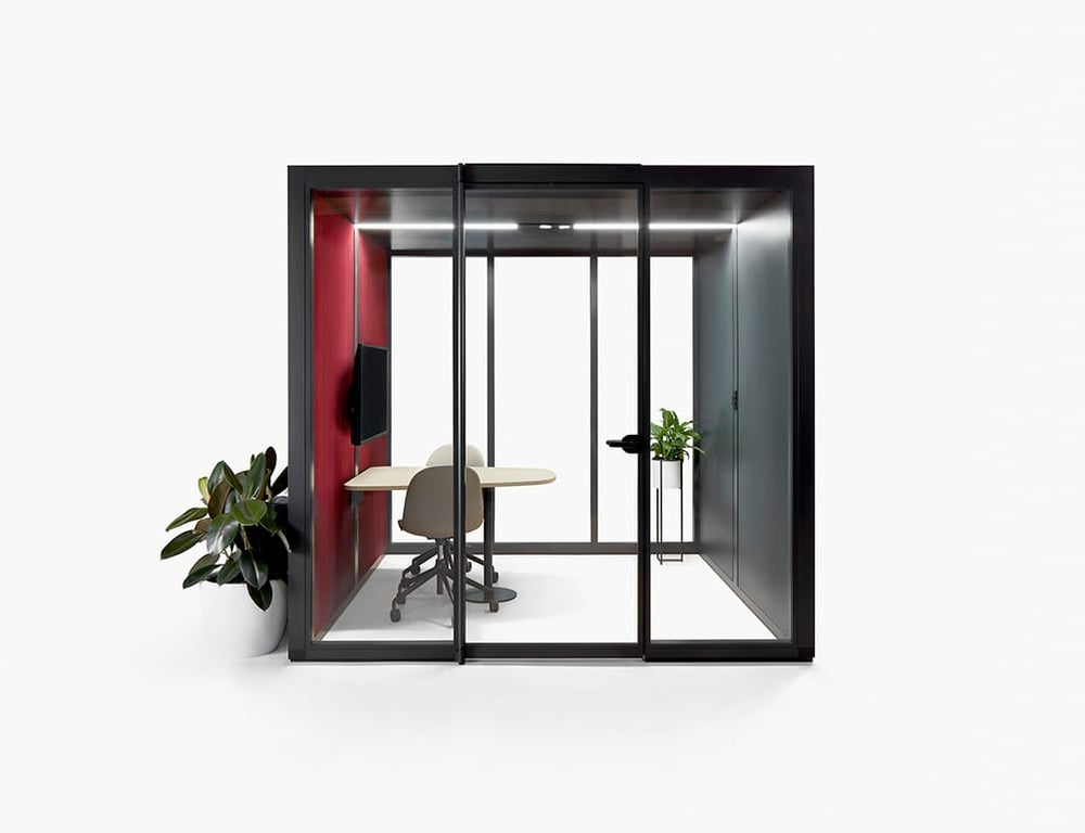 AspectFurniture StudioPod Meeting Pod Image of Booth Meeting AspectFurniture StudioPod 3650W