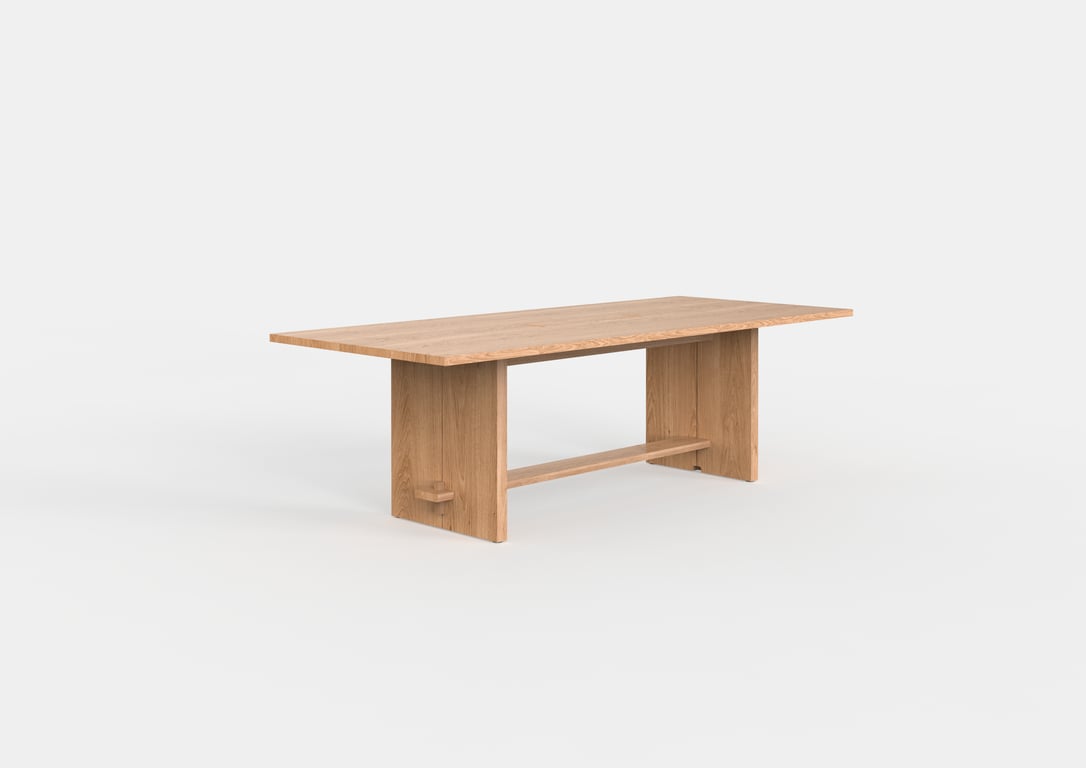 Kusabi Table - 2400L.3170.jpg Image of Table Rectangular AspectFurniture Kusabi