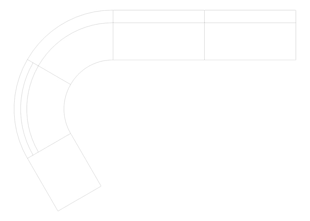 Plan Image of Booth Open AspectFurniture Drift Lite ExampleConfiguration 03