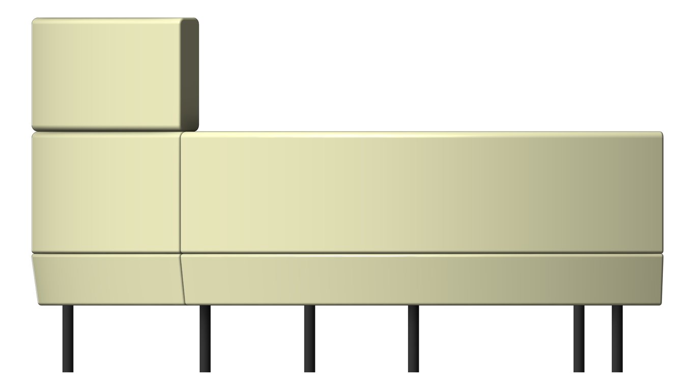 Left Image of Booth Open AspectFurniture Drift Lite ExampleConfiguration 06