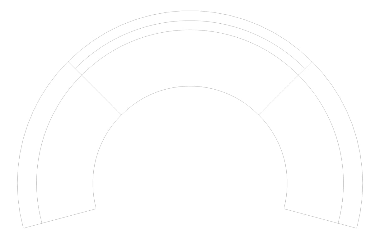 Plan Image of Booth Open AspectFurniture Drift Lite ExampleConfiguration 06