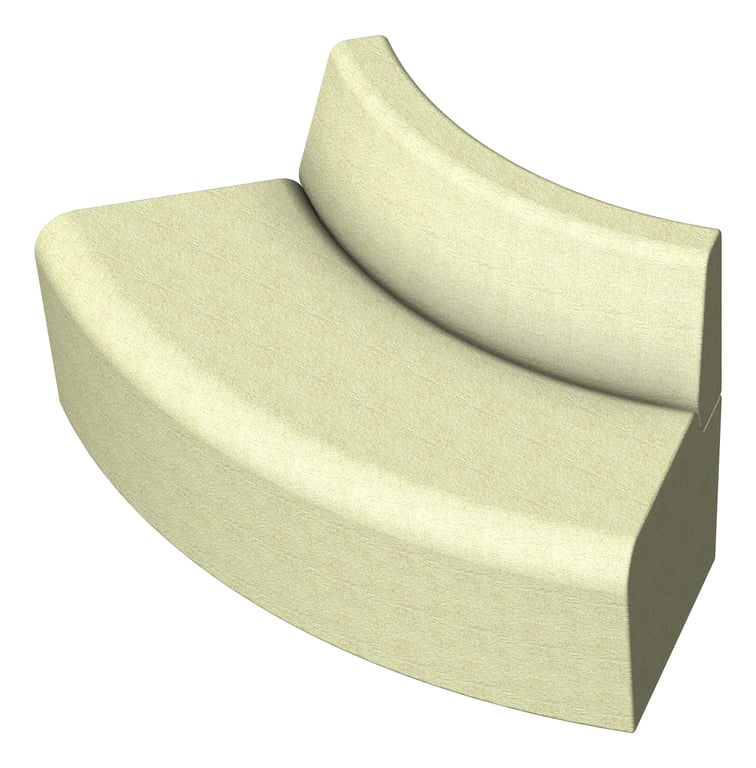 Navigate to Seat Sofa AspectFurniture Drift Full 60Degree Convex