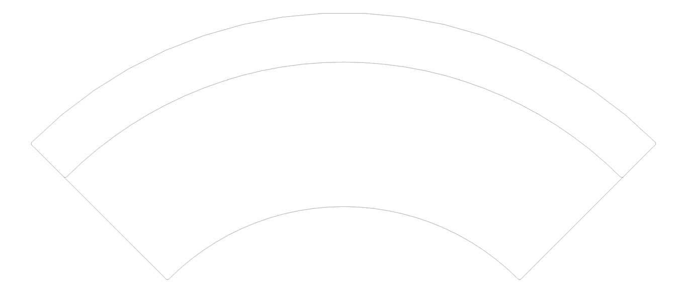 Plan Image of Seat Sofa AspectFurniture Drift Full 90Degree Concave