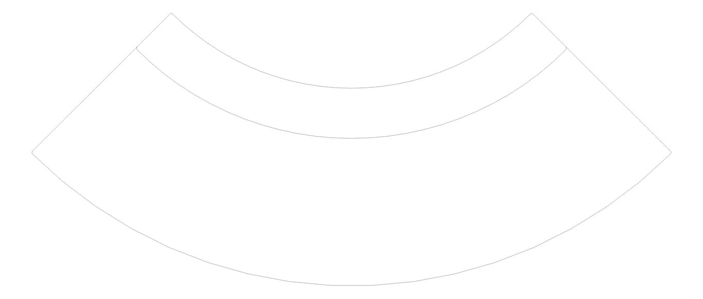 Plan Image of Seat Sofa AspectFurniture Drift Full 90Degree Convex