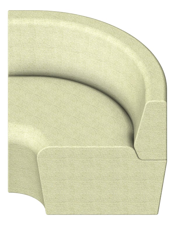 Image of Seat Sofa AspectFurniture Drift Full Corner Rounded
