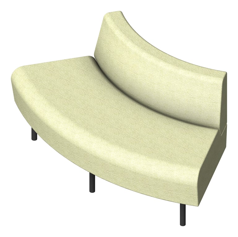 Seat Sofa AspectFurniture Drift Lite 60Degree Convex