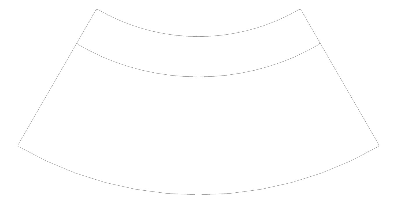 Plan Image of Seat Sofa AspectFurniture Drift Lite 60Degree Convex