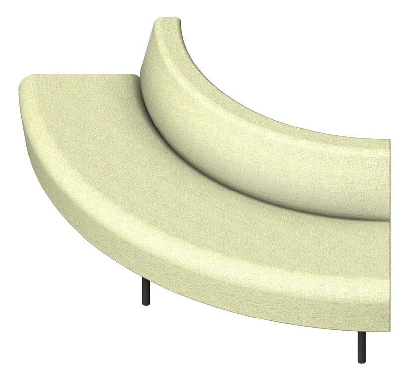Image of Seat Sofa AspectFurniture Drift Lite 90Degree Convex