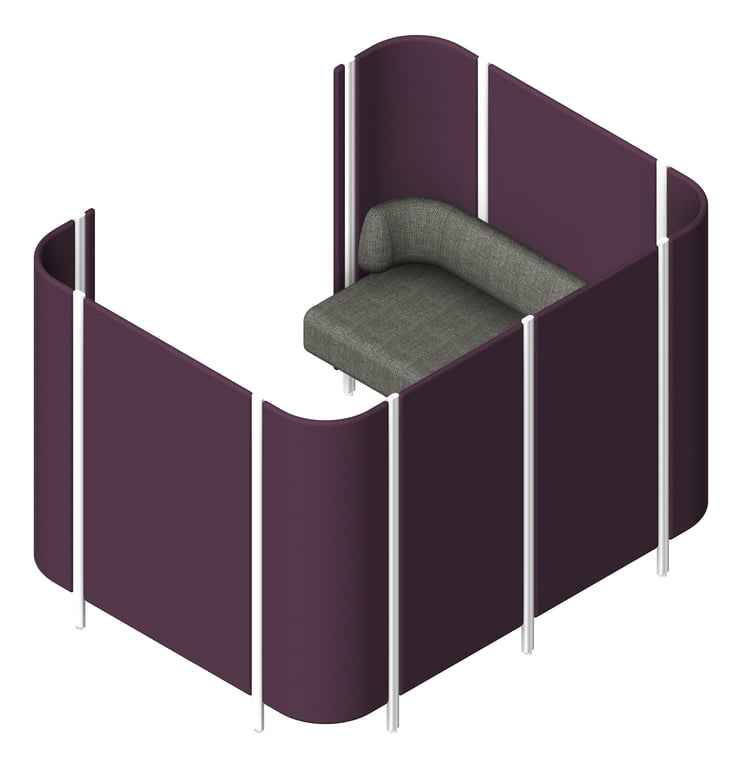 Navigate to OfficePod Booth AspectFurniture Habitat