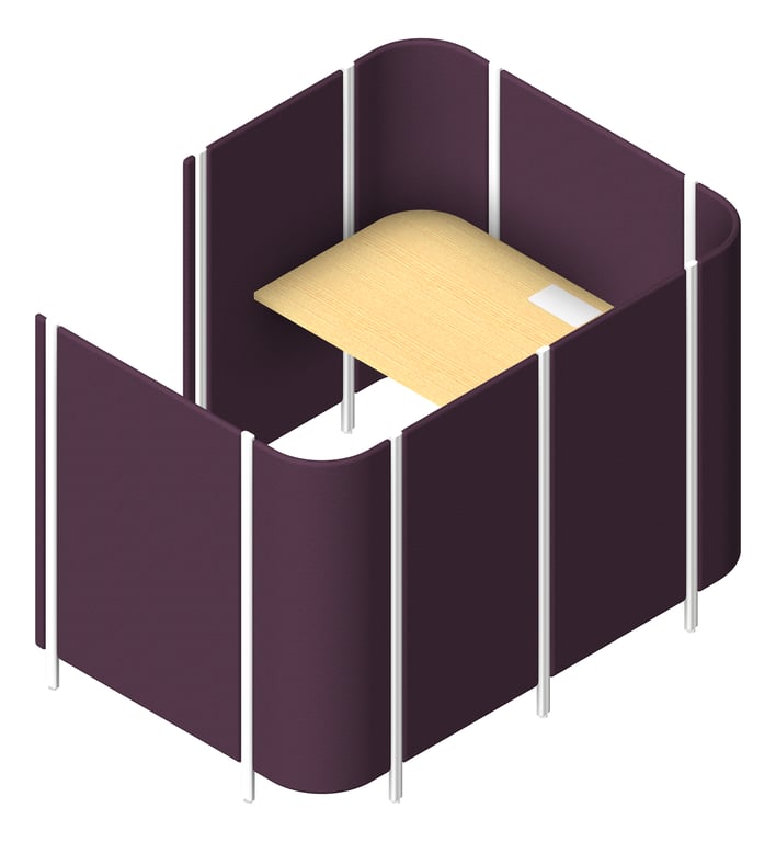 Navigate to OfficePod Workspace AspectFurniture Habitat