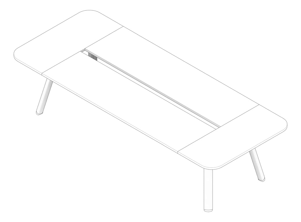 3D Documentation Image of Table Rectangular AspectFurniture Sector WorkBench