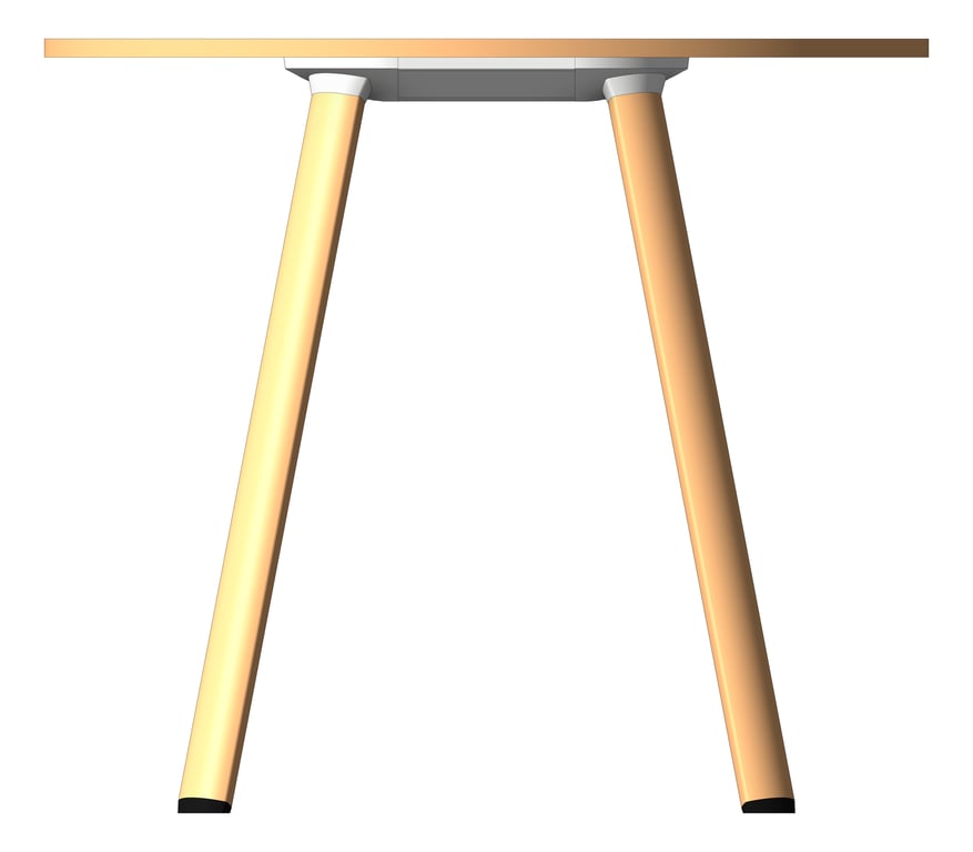 Front Image of Table Round AspectFurniture Sector Standing