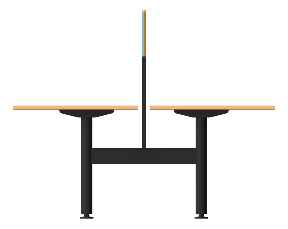 Left Image of Desk Double AspectFurniture Zurich5 Linear FixedHeight