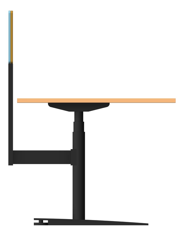 Left Image of Desk Single AspectFurniture Zurich5 Linear AdjustableHeight
