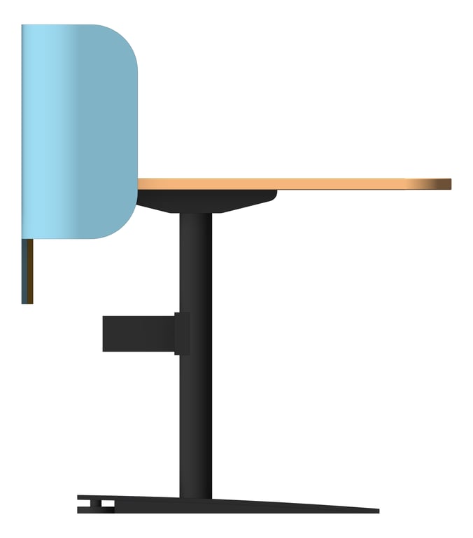 Left Image of Desk Single AspectFurniture Zurich5 Linear FixedHeight