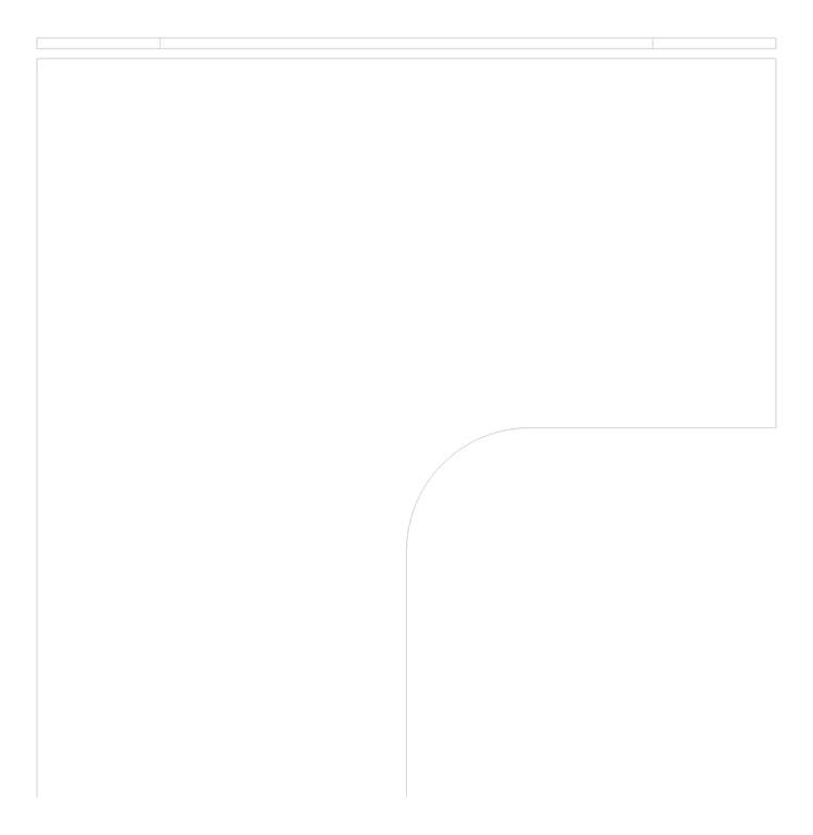 Plan Image of Desk Single AspectFurniture Zurich 90Deg FixedHeight