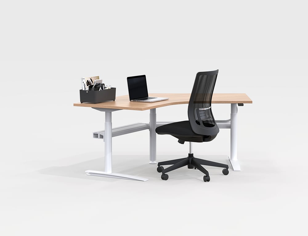 AspectFurniture_Zurich 5_120 FS Image of Desk Single AspectFurniture Zurich 120Deg FixedHeight