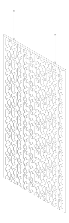 3D Documentation Image of Screen Acoustic AutexAU Cascade Expanding E6