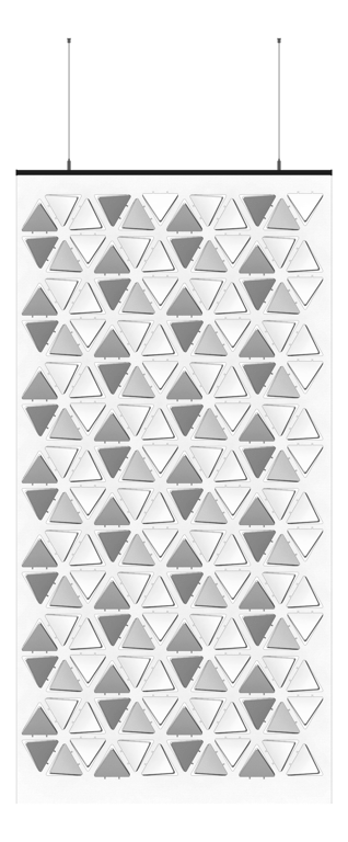 Front Image of Screen Acoustic AutexAU Cascade Folding F3