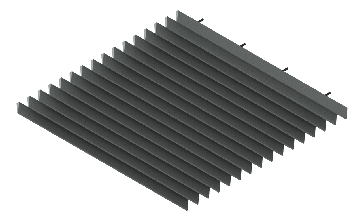 Image of CeilingBaffles Acoustic AutexAU Frontier Raft Blade