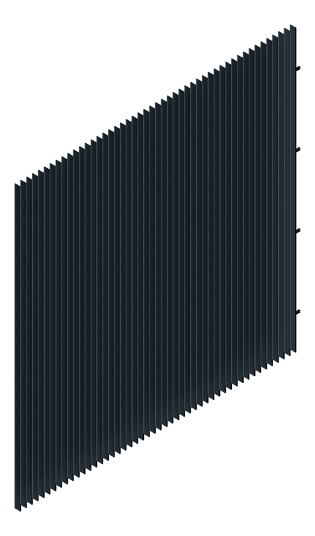 Image of WallBaffles Acoustic AutexAU Frontier Fin Tundra