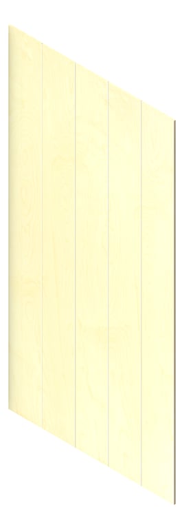 Navigate to Panel Acoustic AutexAU Groove V1 DoubleSpaced Birch