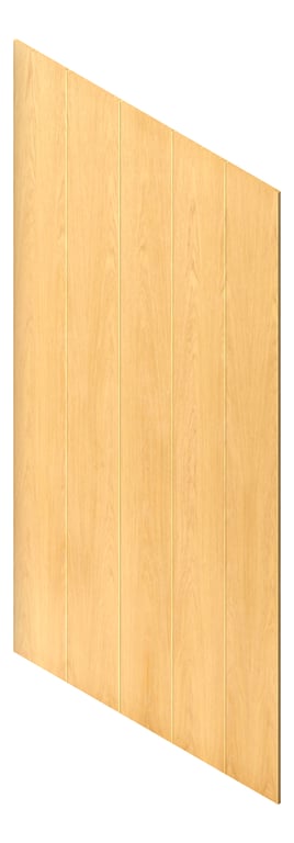 Panel Acoustic AutexAU Groove V1 DoubleSpaced Oak