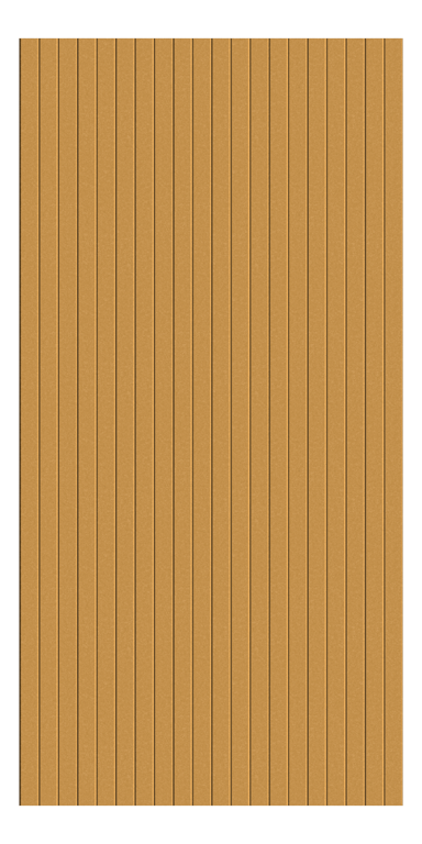 Front Image of Panel Acoustic AutexAU Groove V1 HalfSpaced Beehive