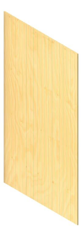 Navigate to Panel Acoustic AutexAU Groove V1 HalfSpaced HoopPine