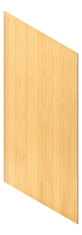 Navigate to Panel Acoustic AutexAU Groove V1 HalfSpaced Oak