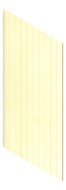 Navigate to Panel Acoustic AutexAU Groove V1 TypicalSpaced Birch