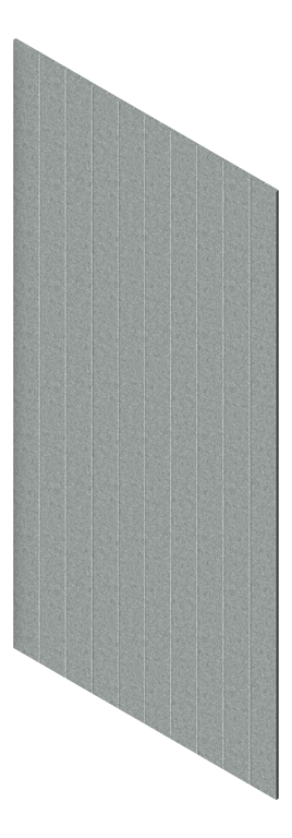 Image of Panel Acoustic AutexAU Groove V1 TypicalSpaced Flatiron