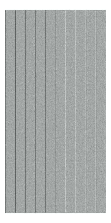 Front Image of Panel Acoustic AutexAU Groove V1 TypicalSpaced Flatiron