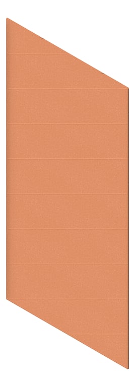 Navigate to Panel Acoustic AutexAU Groove V2 TypicalSpaced Canyon