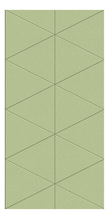 Front Image of Panel Acoustic AutexAU Groove V3 DoubleSpaced Acros