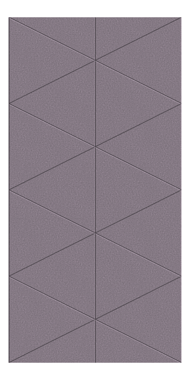 Front Image of Panel Acoustic AutexAU Groove V3 DoubleSpaced Cavalier