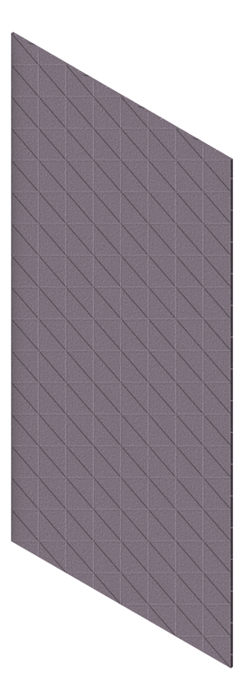 Navigate to Panel Acoustic AutexAU Groove V3 HalfSpaced Cavalier
