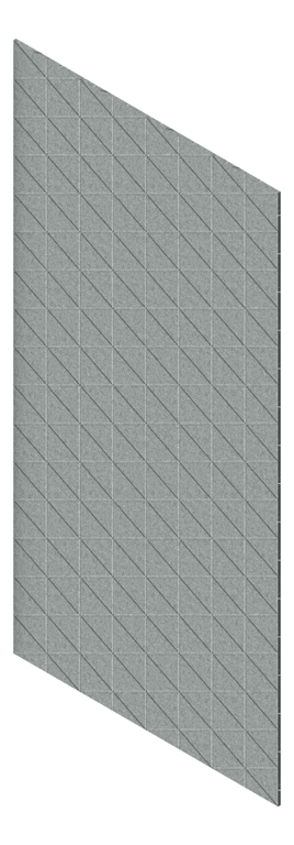 Image of Panel Acoustic AutexAU Groove V3 HalfSpaced Flatiron