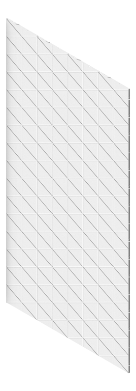 Image of Panel Acoustic AutexAU Groove V3 HalfSpaced Pavilion