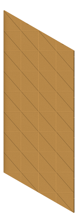 Panel Acoustic AutexAU Groove V3 TypicalSpaced Beehive