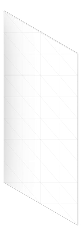 3D Documentation Image of Panel Acoustic AutexAU Groove V3 TypicalSpaced Flatiron