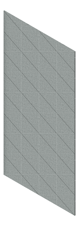Image of Panel Acoustic AutexAU Groove V3 TypicalSpaced Flatiron