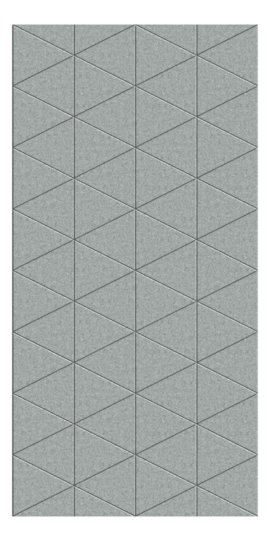 Front Image of Panel Acoustic AutexAU Groove V3 TypicalSpaced Flatiron